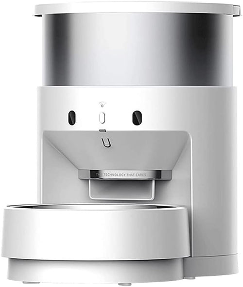 Automatic Cat Feeder, 5L Auto Pet Cat Dry Food Dispenser with Clog-Free Design, Low Food, Voice Recorder for Small & Medium Pets