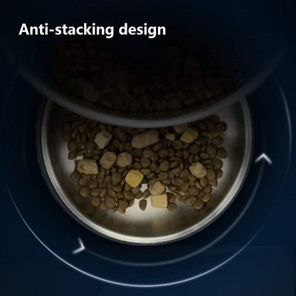 Automatic Cat Feeder, 5L Auto Pet Cat Dry Food Dispenser with Clog-Free Design, Low Food, Voice Recorder for Small & Medium Pets