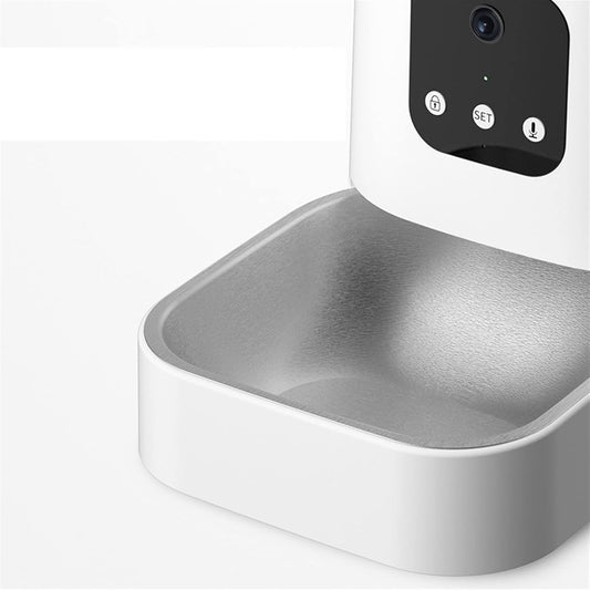 Cat Automatic Feeders Camera Feeder Timing Smart Automatic Pet for Cats Food Dispenser Recorde Bowl