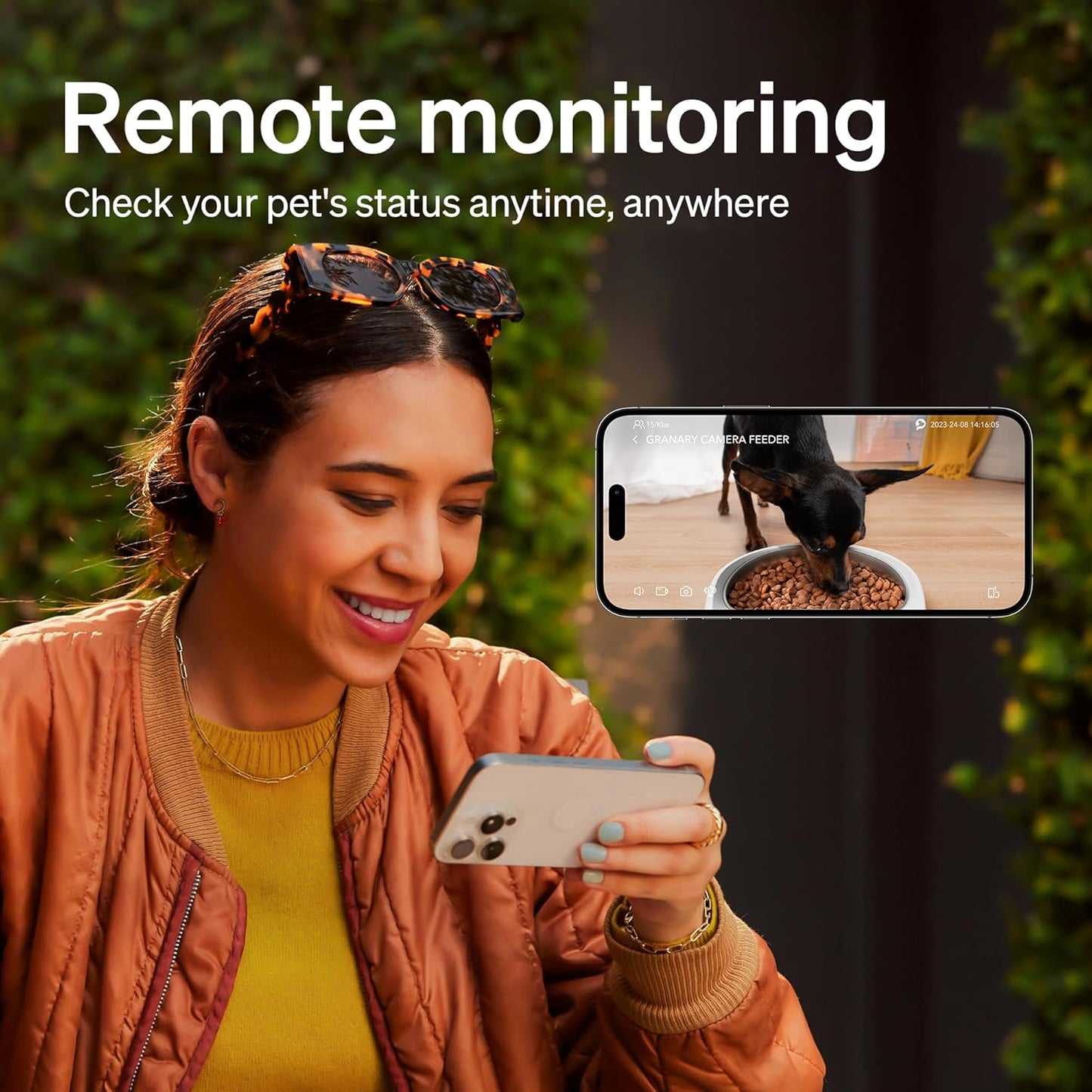 PETLIBRO Upgrade Luma Automatic Cat Litter Box + Automatic Cat Feeder with Camera, AI Camera Waste Analysis, Triple Safety Protection Self Cleaning Litter Box, Odor Control in-App Usage Tracking